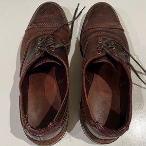 Allen Edmonds brown casual shoes